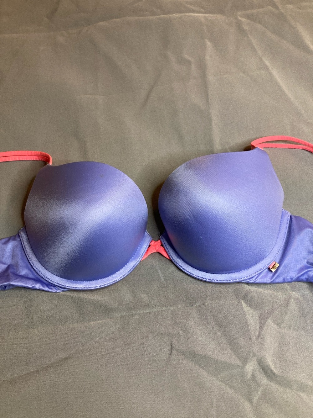 Victoria's Secret Purple Bra with Pink Straps